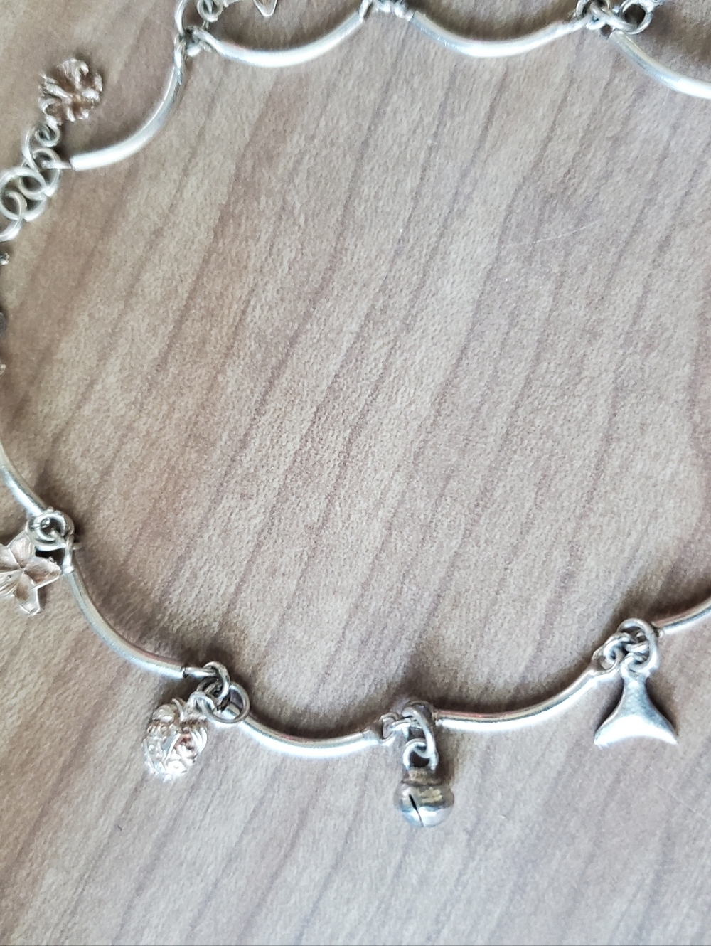 Islander Sterling Silver Anklet - Picture 7 of 14